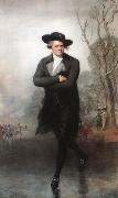 Gilbert Stuart The Skater, USA oil painting artist